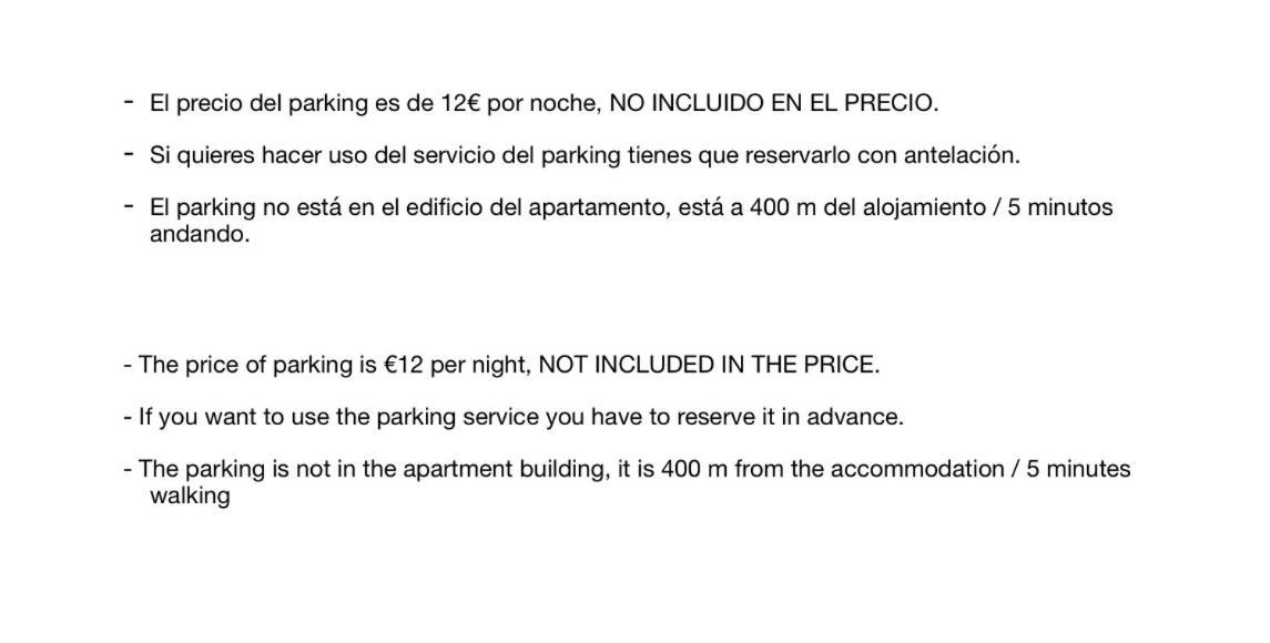 Ferienwohnung Trauko Flat Parking 12 Euros X Day Ebi01313 Bilbao Exterior foto